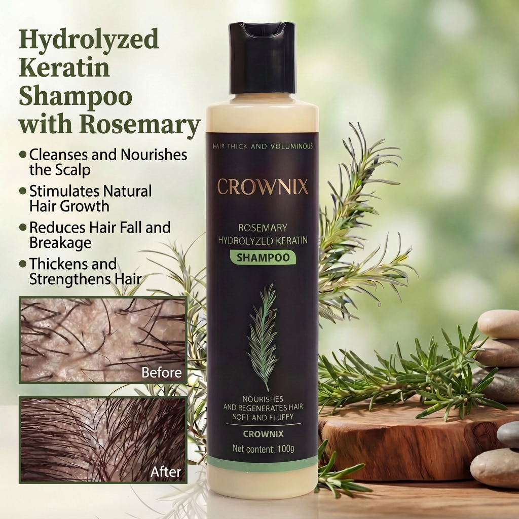 Organic Rosemary Shampoo for Hair Growth