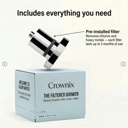 Crownix™ Filtered Showerhead