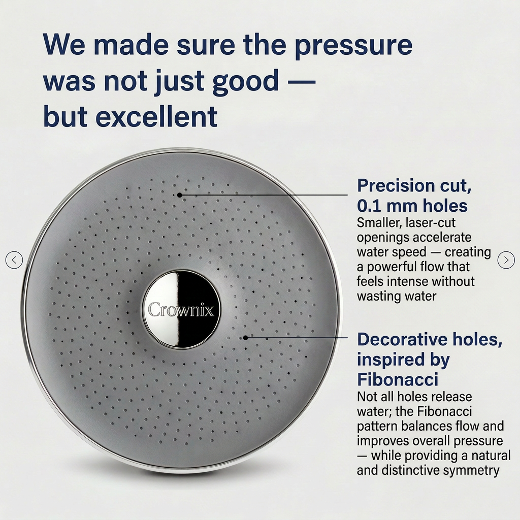 Crownix™ Filtered Showerhead
